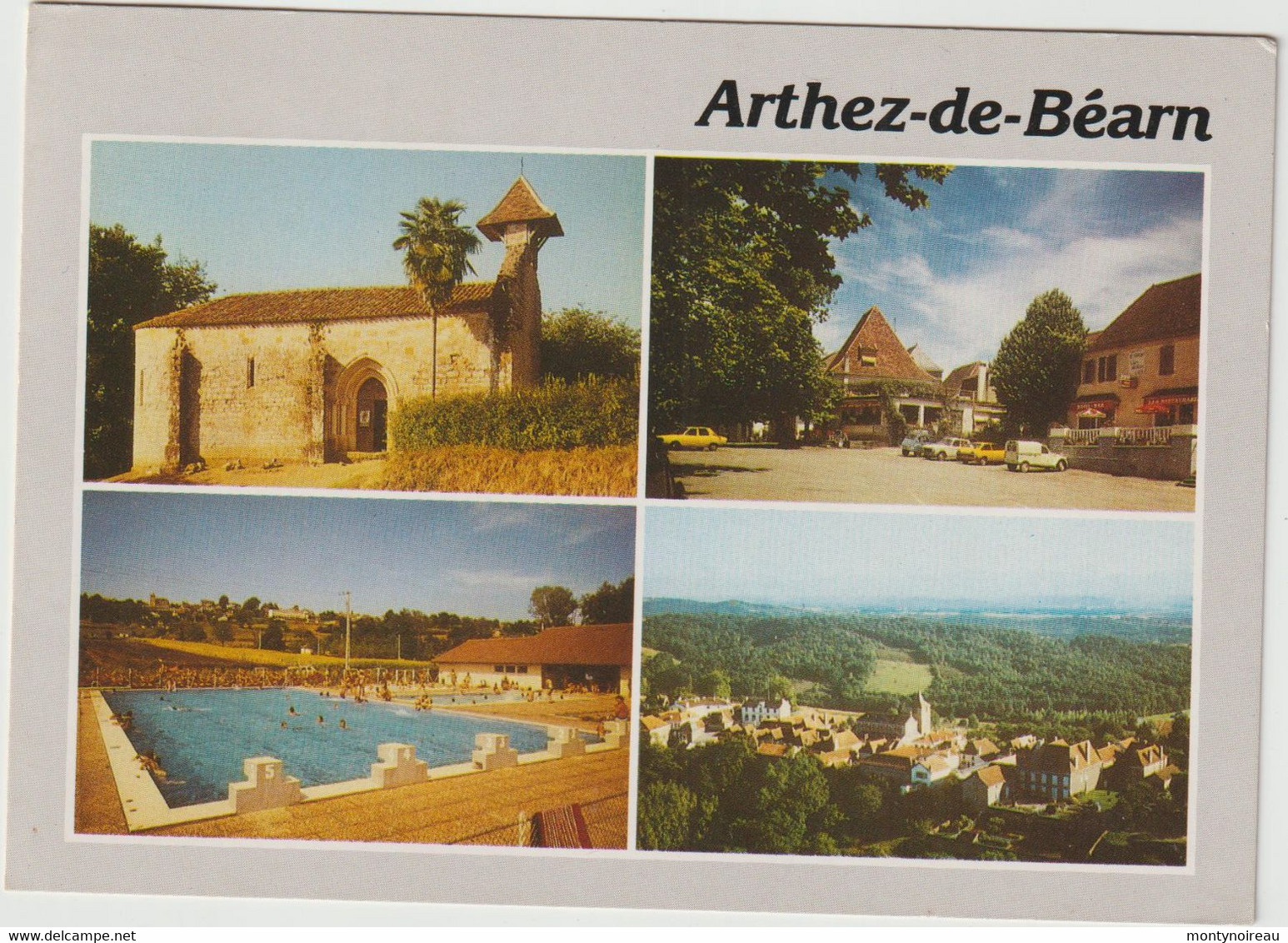 Pyrénées  Atlantique     :   ARTHEZ  De  BEARN : Vues 1987 - Arthez De Bearn