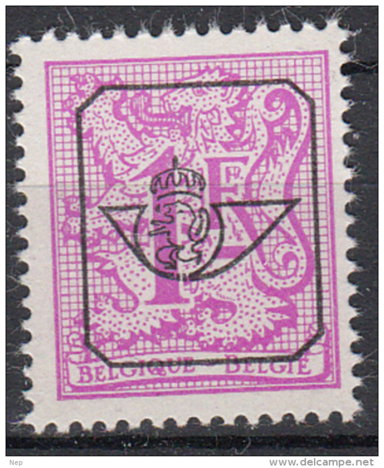 BELGIË - OBP - 1977/82 (61) - PRE 800  (Gewoon Papier) - MNH** - Typo Precancels 1967-85 (New Numerals)