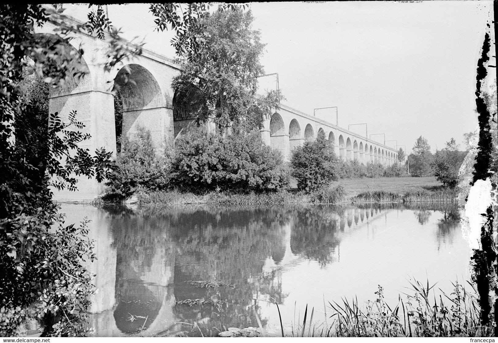 PN - 172 - INDRE ET LOIRE - MONTS - Viaduc Du Chemin De Fer - Original Unique - Glass Slides