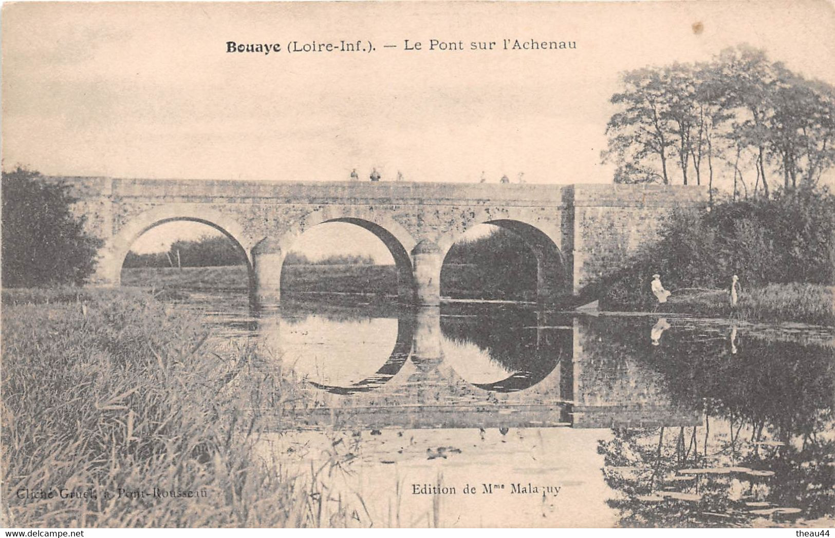 ¤¤   -   BOUAYE   -  Le Pont Sur L'Acheneau     -  ¤¤ - Bouaye