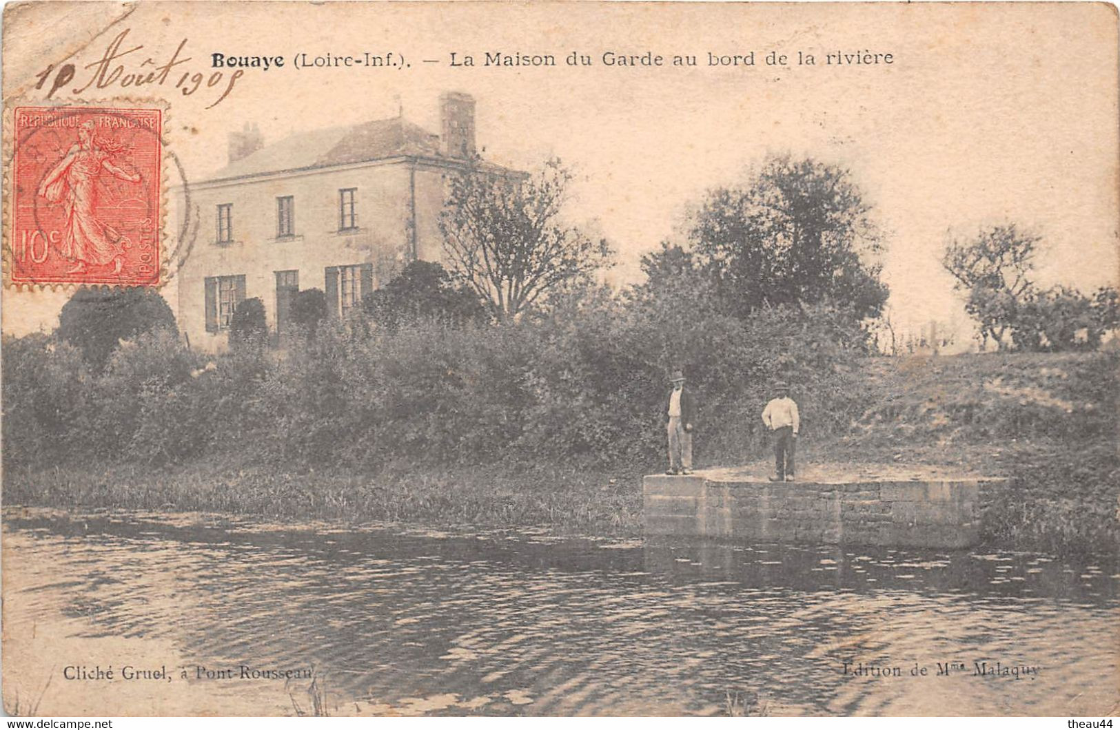 ¤¤   -   BOUAYE   -  La Maison Du Garde Au Bord De La Rivière     -  ¤¤ - Bouaye