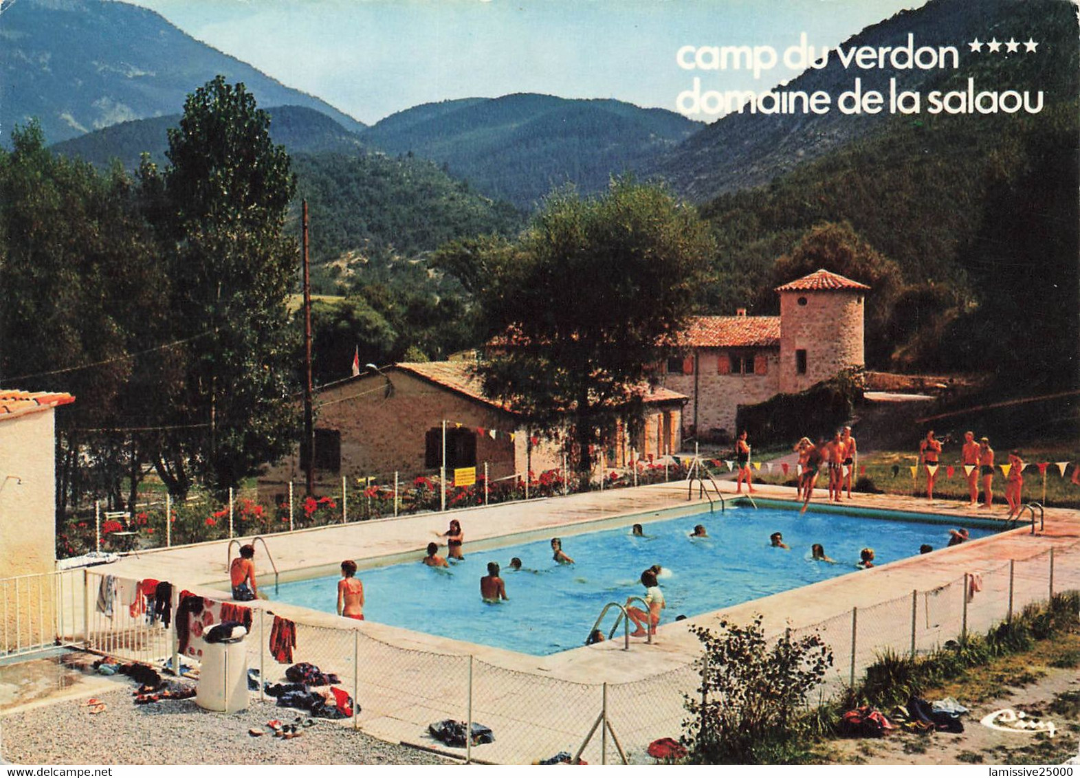 04 Castellane Camp Du Verdon La Piscine - Castellane