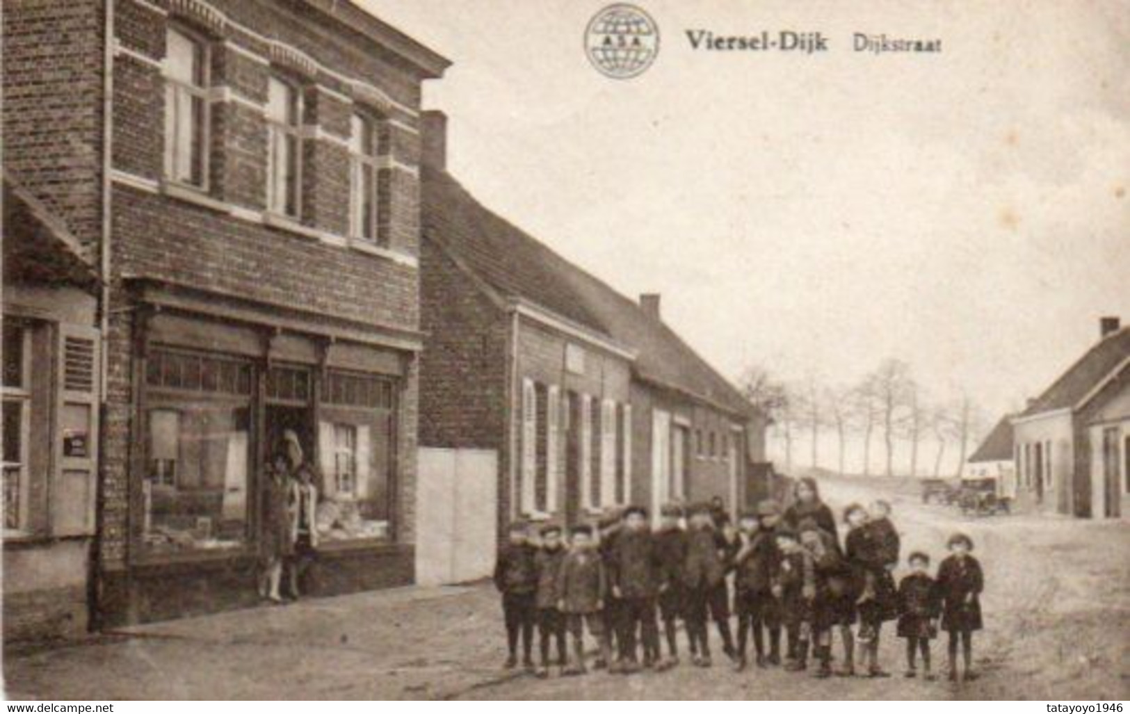 VIERSEL-DIJK  Dijkstraat Super Animée Magasin N'a Pas Voyagé - Zandhoven