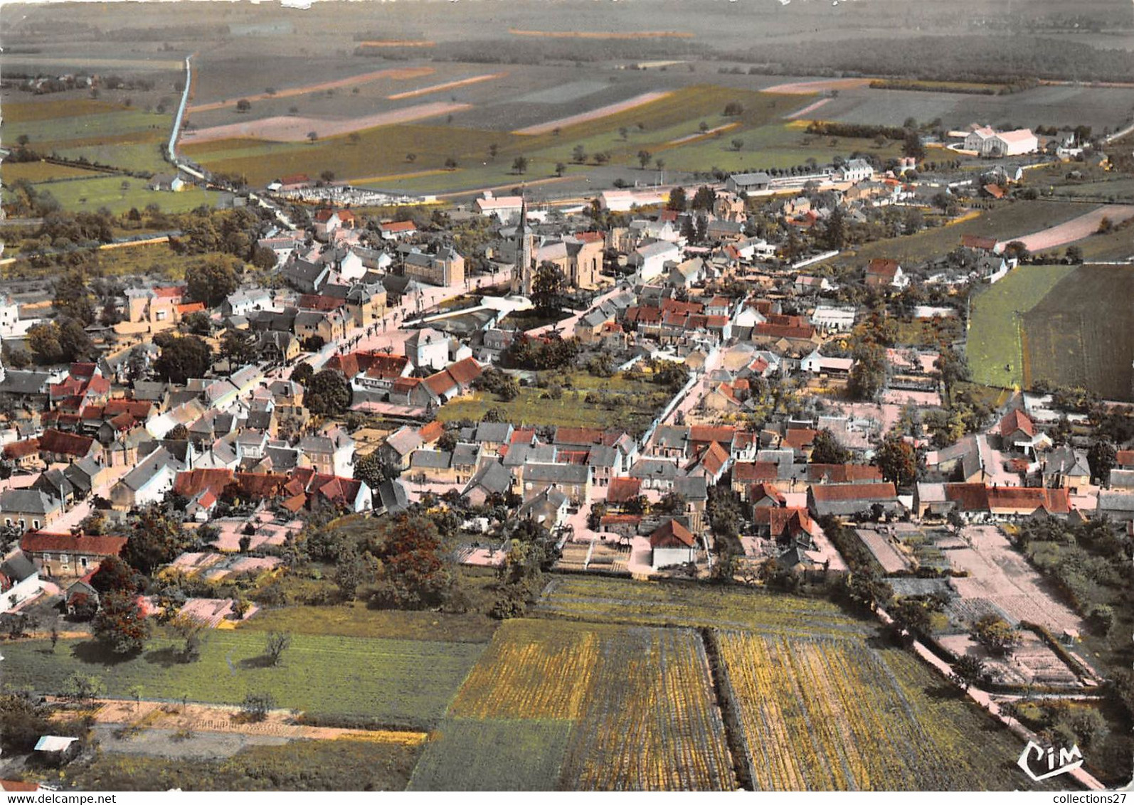 18-VEAUGUES- VUE AERIENNE - Other & Unclassified