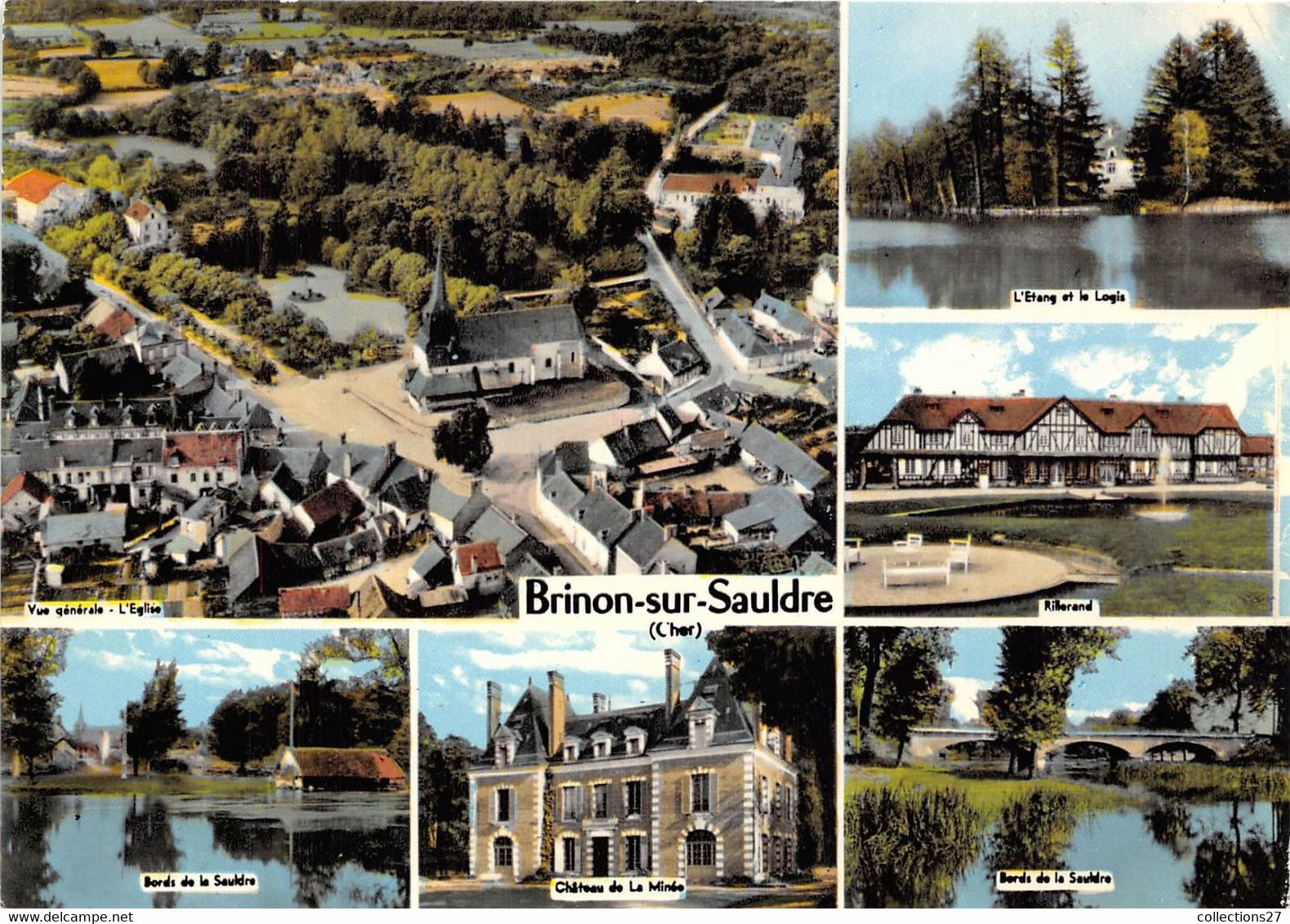 18-BRINON-SUR-SAULDRE- MULTIVUES - Brinon-sur-Sauldre