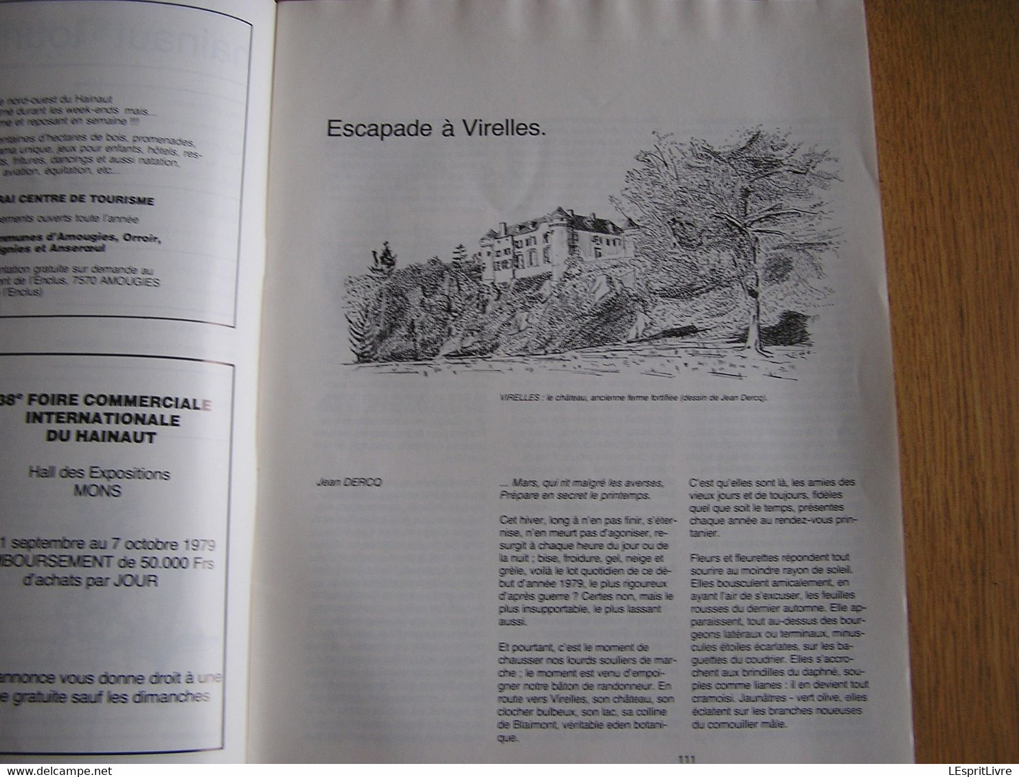 HAINAUT TOURISME N° 195  Régionalisme Virelles Gardes Françaises En Hainaut Bois Du Luc Tournai Fermes - Belgique