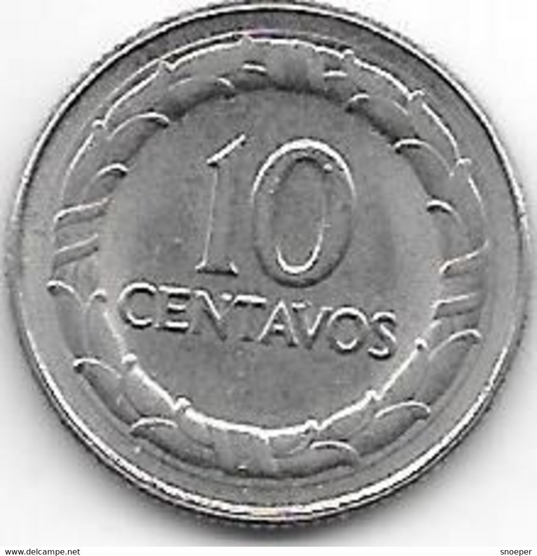 *colombia  10 Centavos 1968  Km 226 Unc/ms63 - Colombia