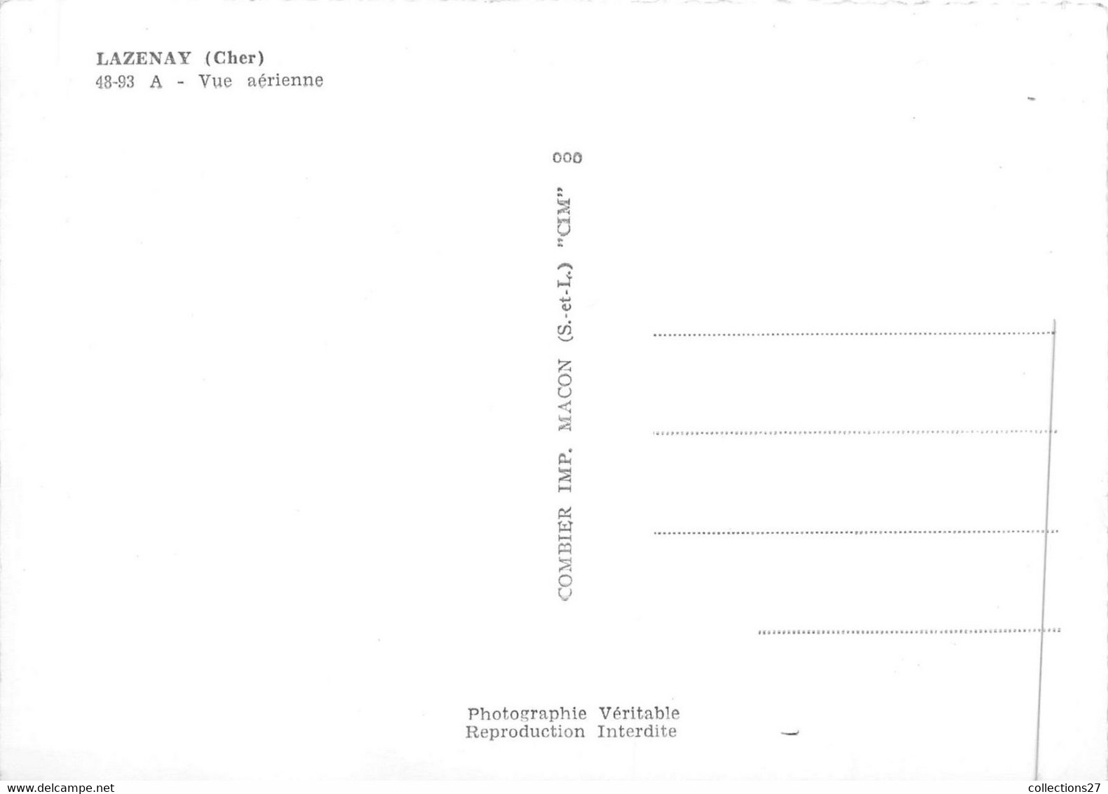 18-LAZENAY- VUE AERIENNE - Other & Unclassified