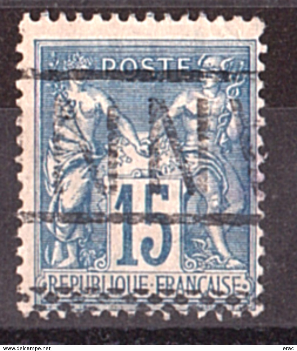 Sage N° 90 - ANNULE Caisse D'Epargne - 1876-1898 Sage (Tipo II)