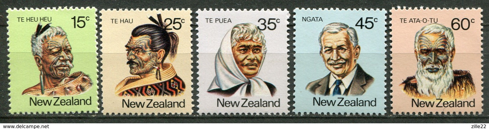 New Zealand Mi# 810-4 Postfrisch/MNH - Maori - Other & Unclassified