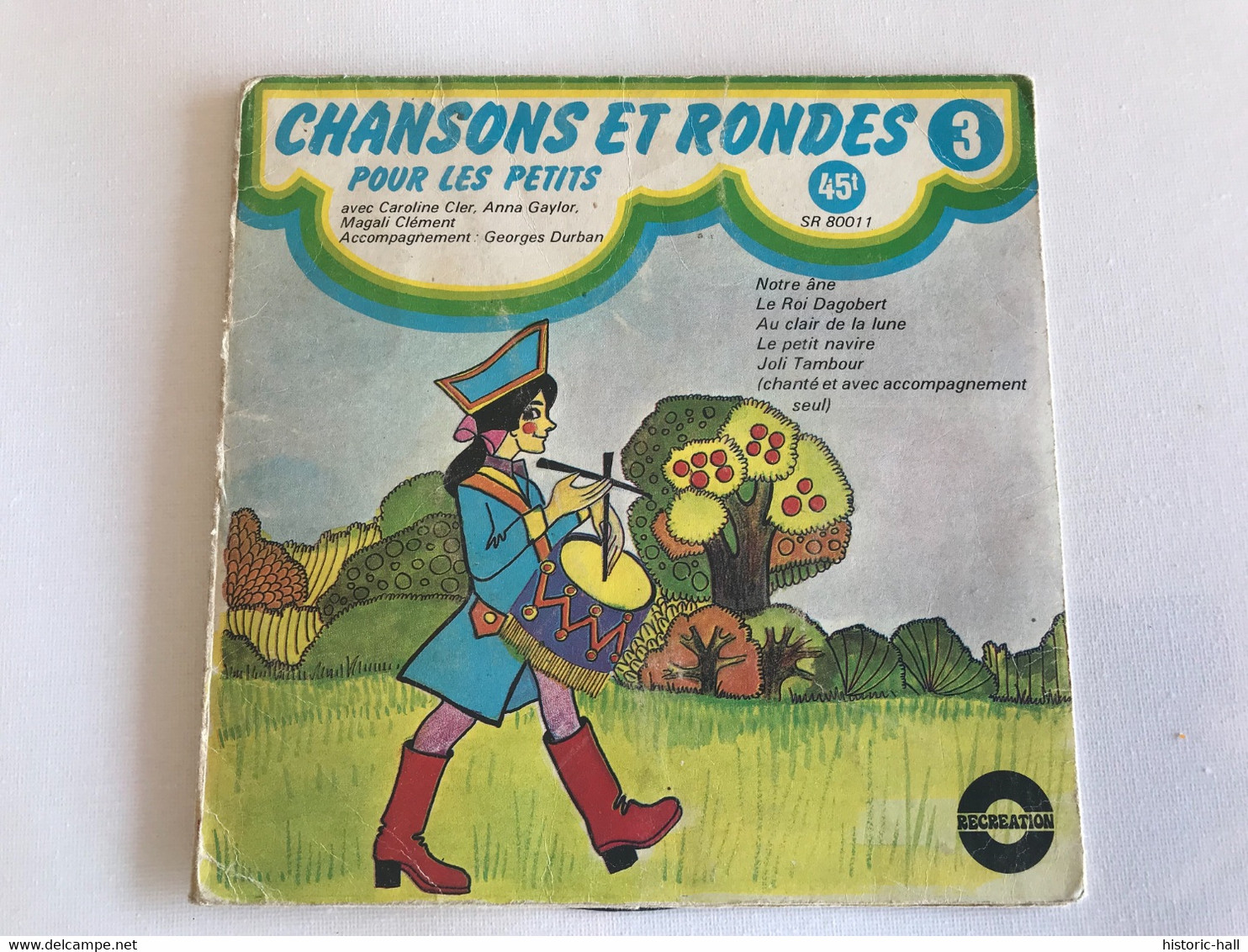 CHANSONS ET RONDES Pour Les Petits - 45t - - Kinderlieder