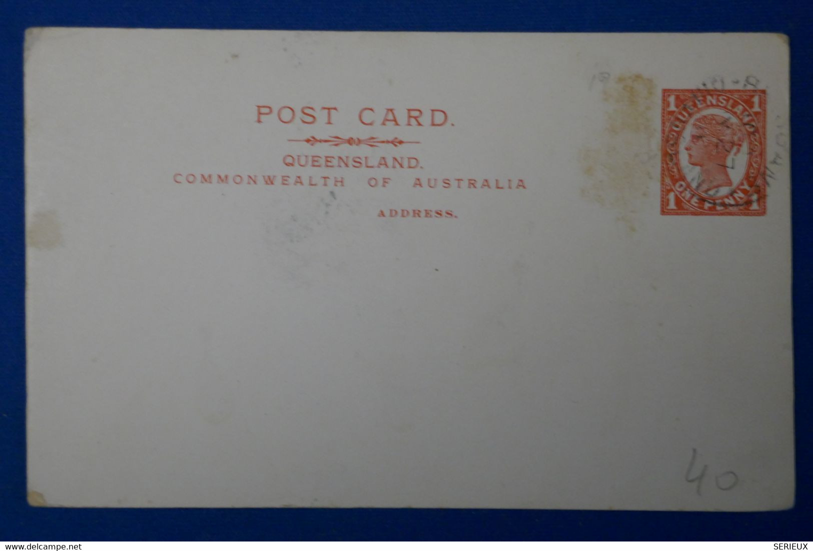 P16 QUEENSLAND BELLE CARTE ASSEZ RARE 1900 COMMONWEALTH+ AFFRANCH INTERESSANT - Autres & Non Classés