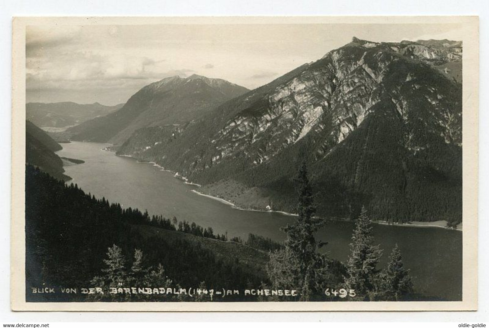 Barenbadalm Tirol Austria Österreich Postcard Unused 1926 - Pertisau