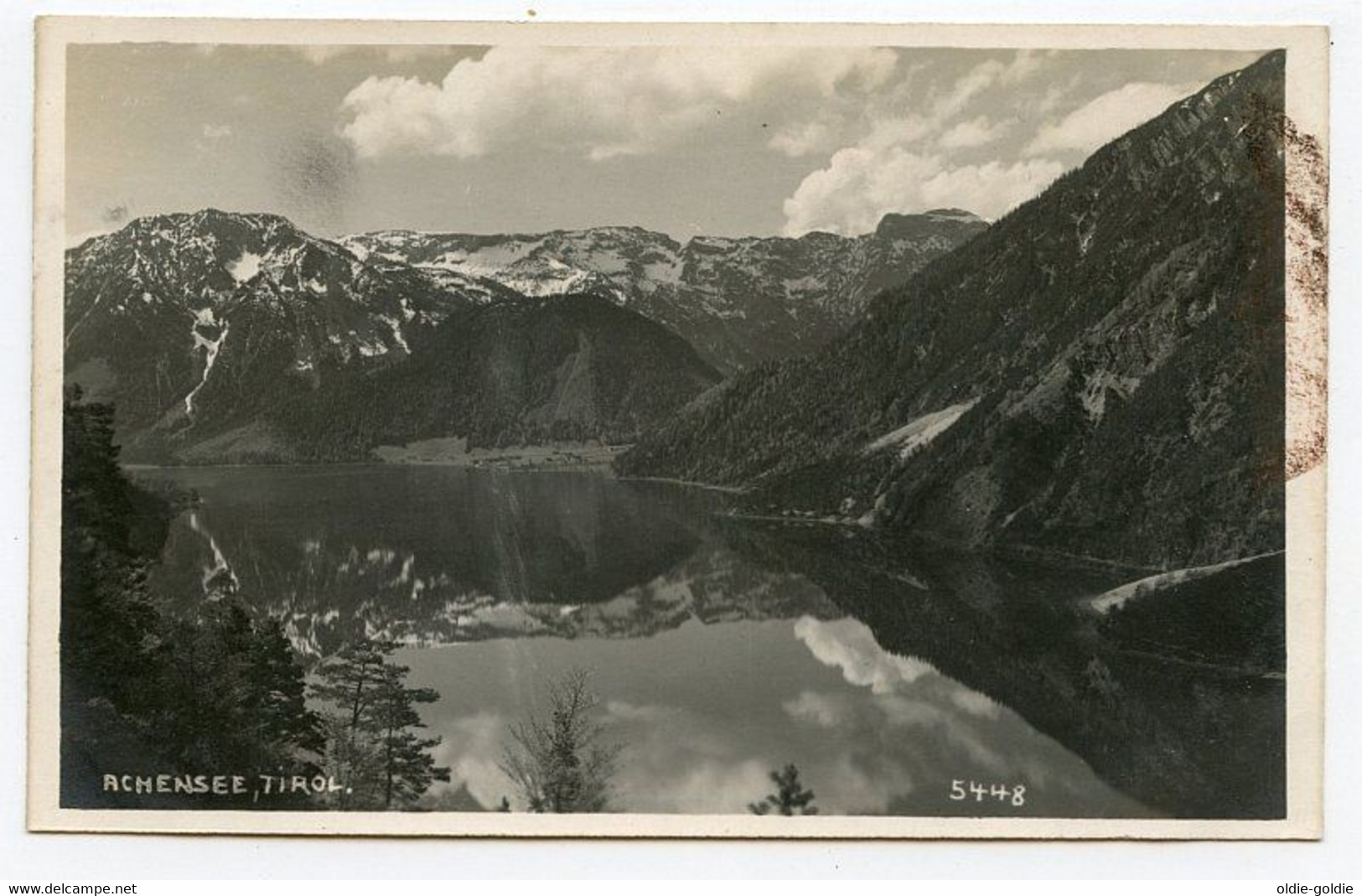Achensee Tirol Austria Österreich Postcard Unused 1926 - Pertisau