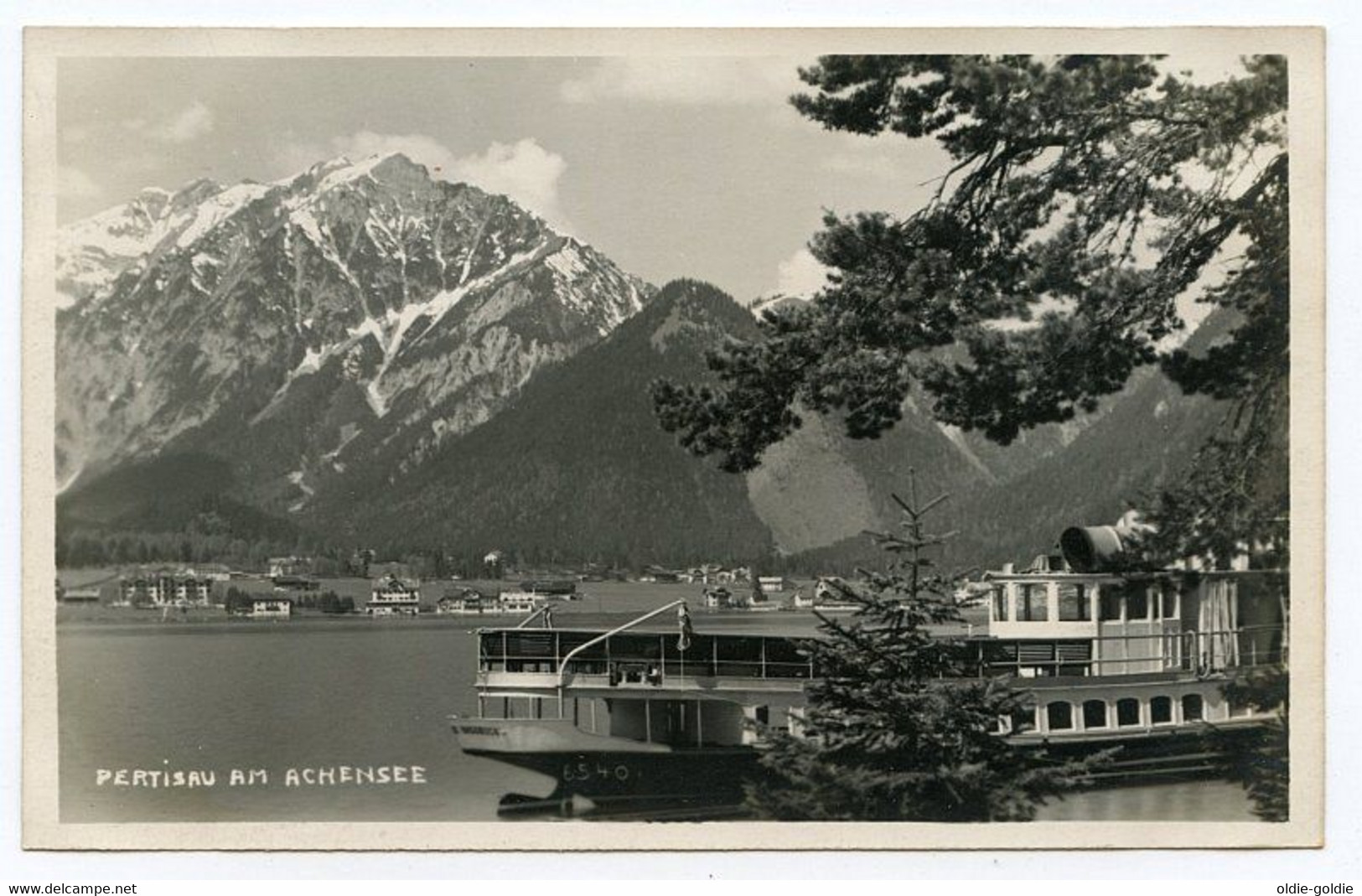 Pertisau Achensee Tirol Austria Österreich Postcard Unused 1926 Ship Schiff - Pertisau