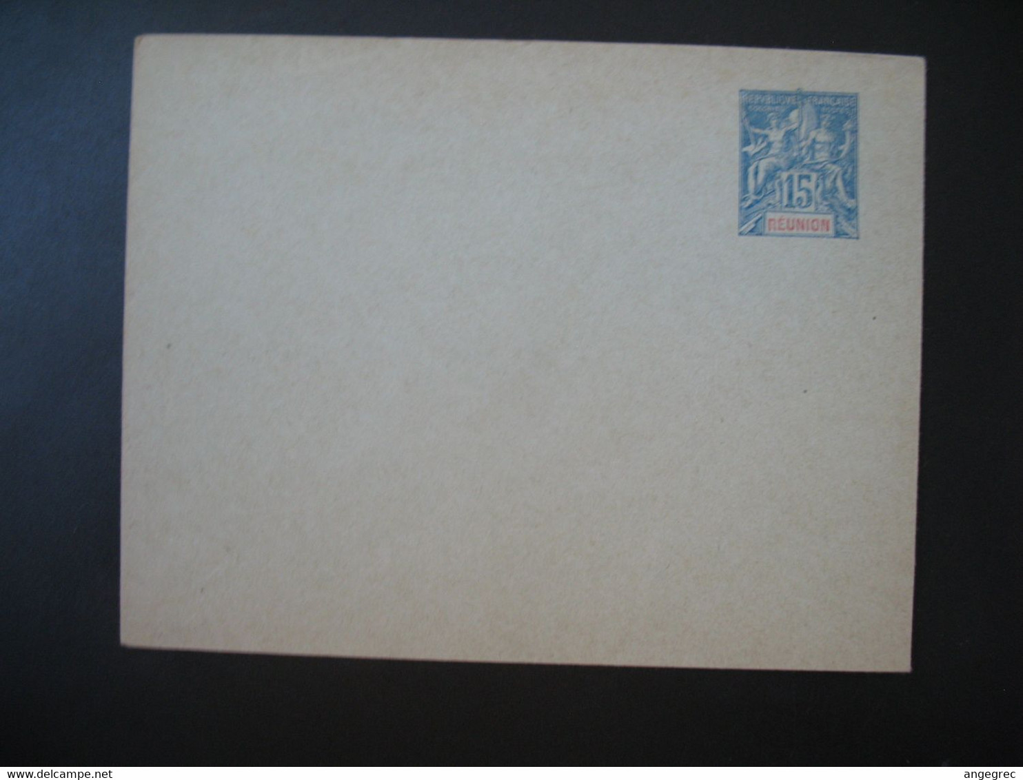 Entier Postal Enveloppe  Réunion  Type Groupe  Sur  15c   Voir Scan - Covers & Documents