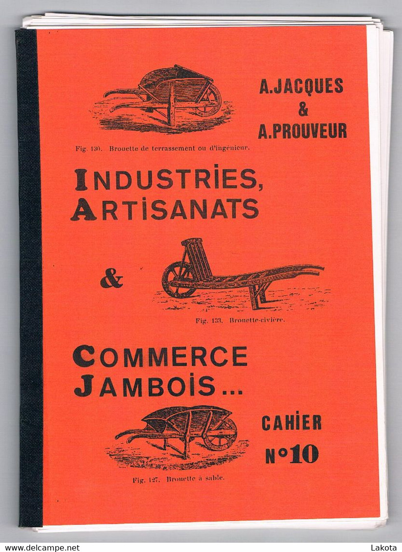 Cahier N° 10 - NAMUR JAMBES - A. Jacques & A. Prouveur Industries , Artisanats & Commerces Jambois - Altri & Non Classificati