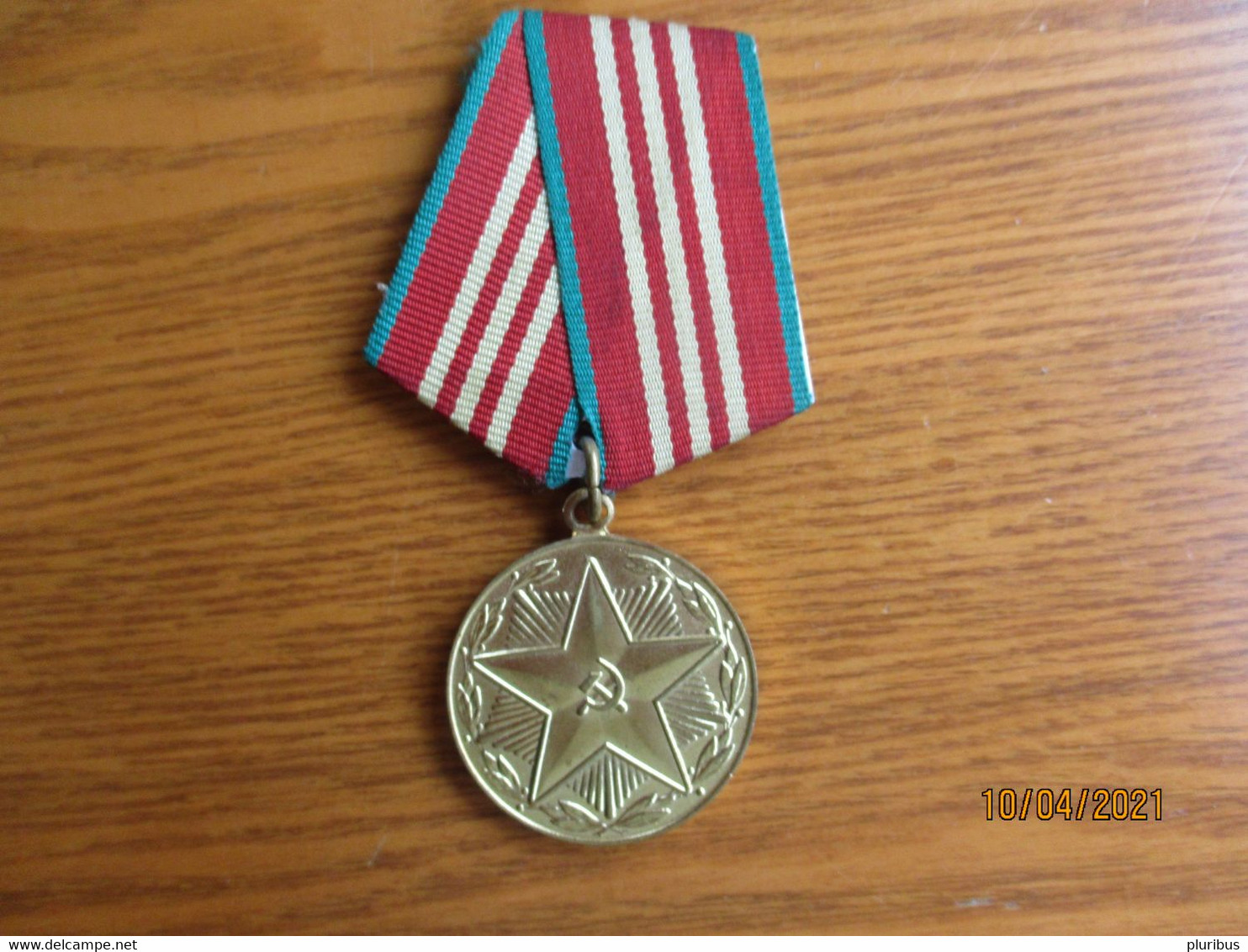 RUSSIA USSR   MEDAL FOR IMPECCABLE SERVICE IN INTERNAL TROOPS ( JAILERS Etc) , 3rd Class For 10 Years ,0 - Rusia