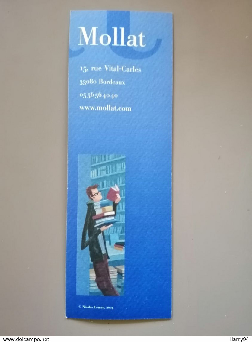 Marque-page Signet Librairie Mollat Bordeaux - Bookmarks