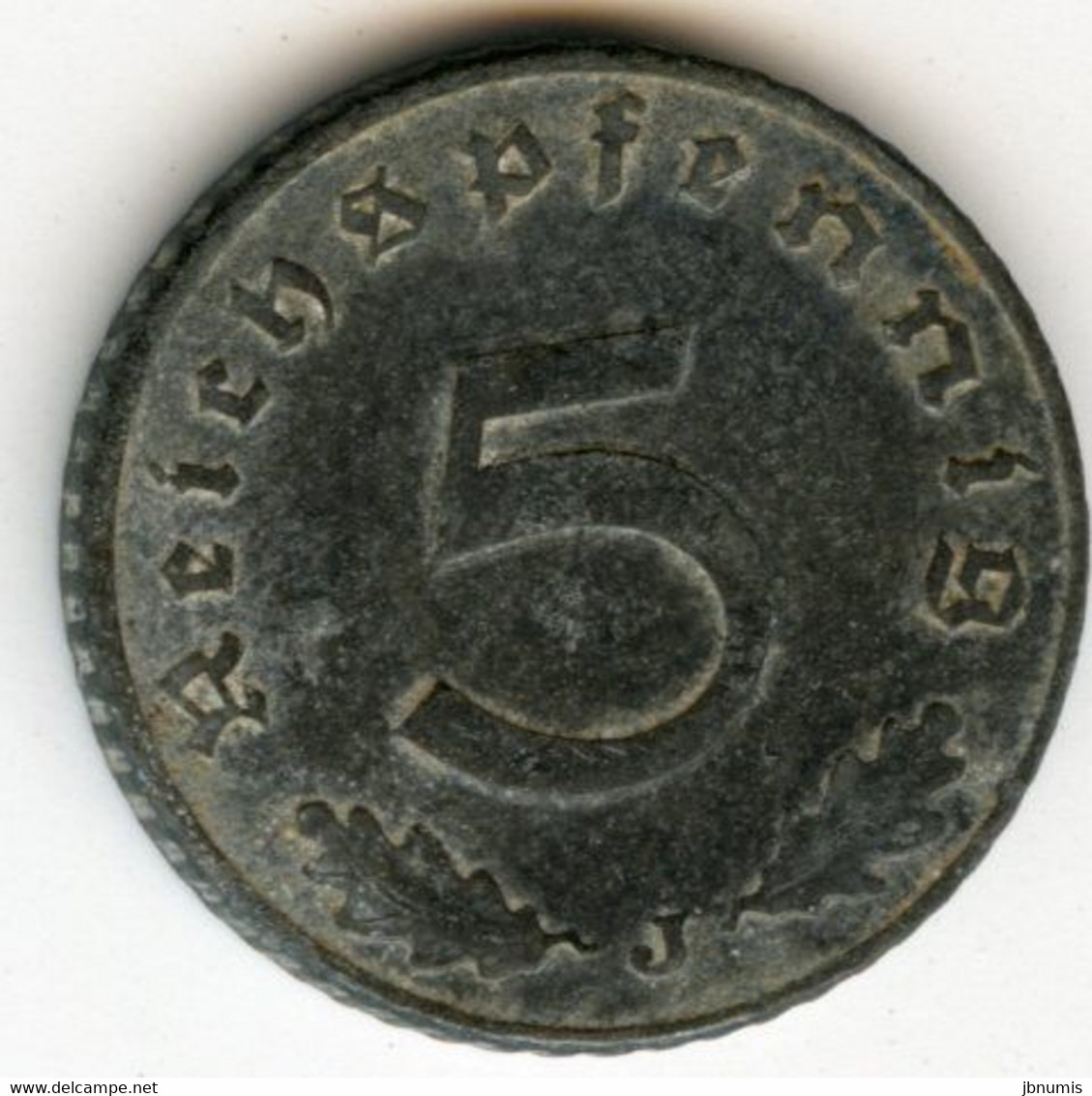 Allemagne Germany 5 Reichspfennig 1941 J J 370 KM 100 - 5 Reichspfennig