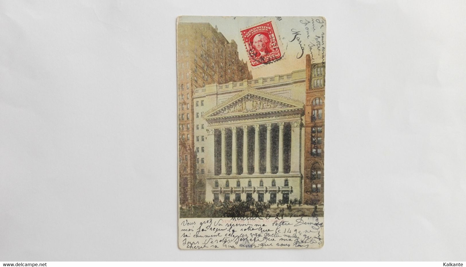 NEW YORK - 1906 - Stock Exchange - Wall Street