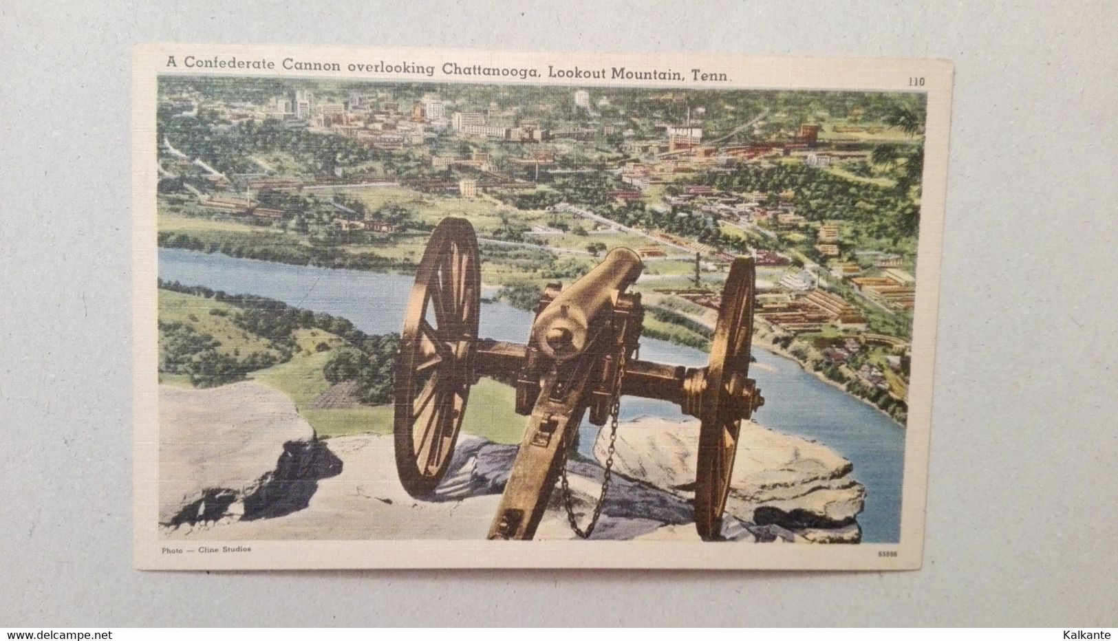 [TENNESSEE] - CHATTANOOGA - Cannon Overlooking Chattanooga - Chattanooga