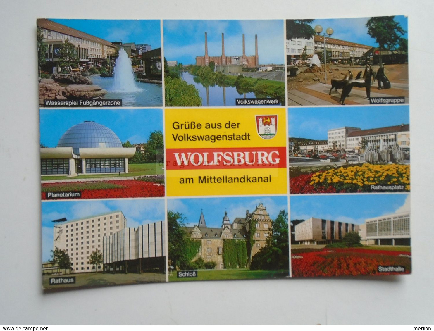 D177901 WOLFSBURG  Gel 1987 - Wolfsburg