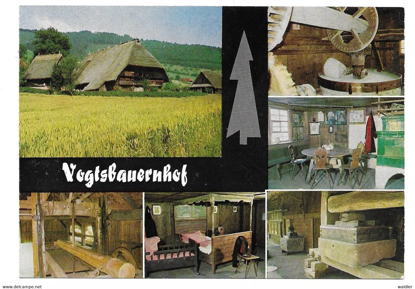 7611  GUTACH   IM SCHWARZWALD, FREILICHTMUSEUM VOGTSBAUERNHOF - Gutach (Schwarzwaldbahn)