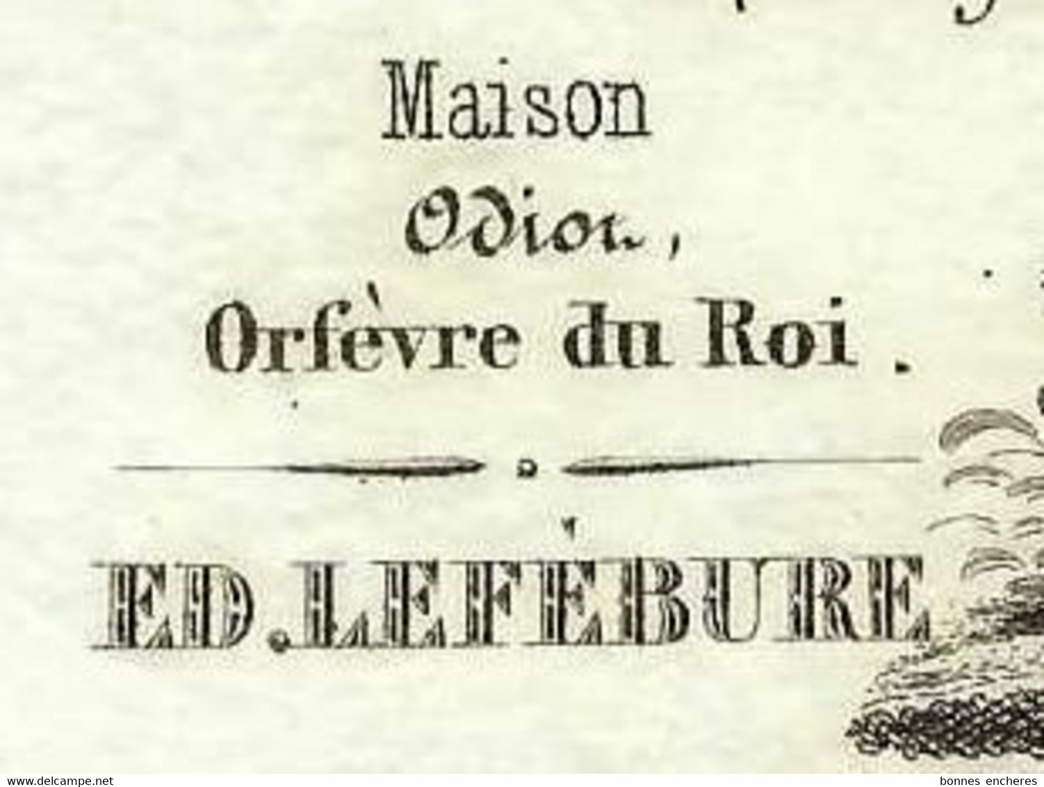 1847 SUPERBE ENTETE PARIS VOITURES BOURGEOISES COCHETS & VALETS DE PIED En Livrée B.E.V.SCANS - Spanje