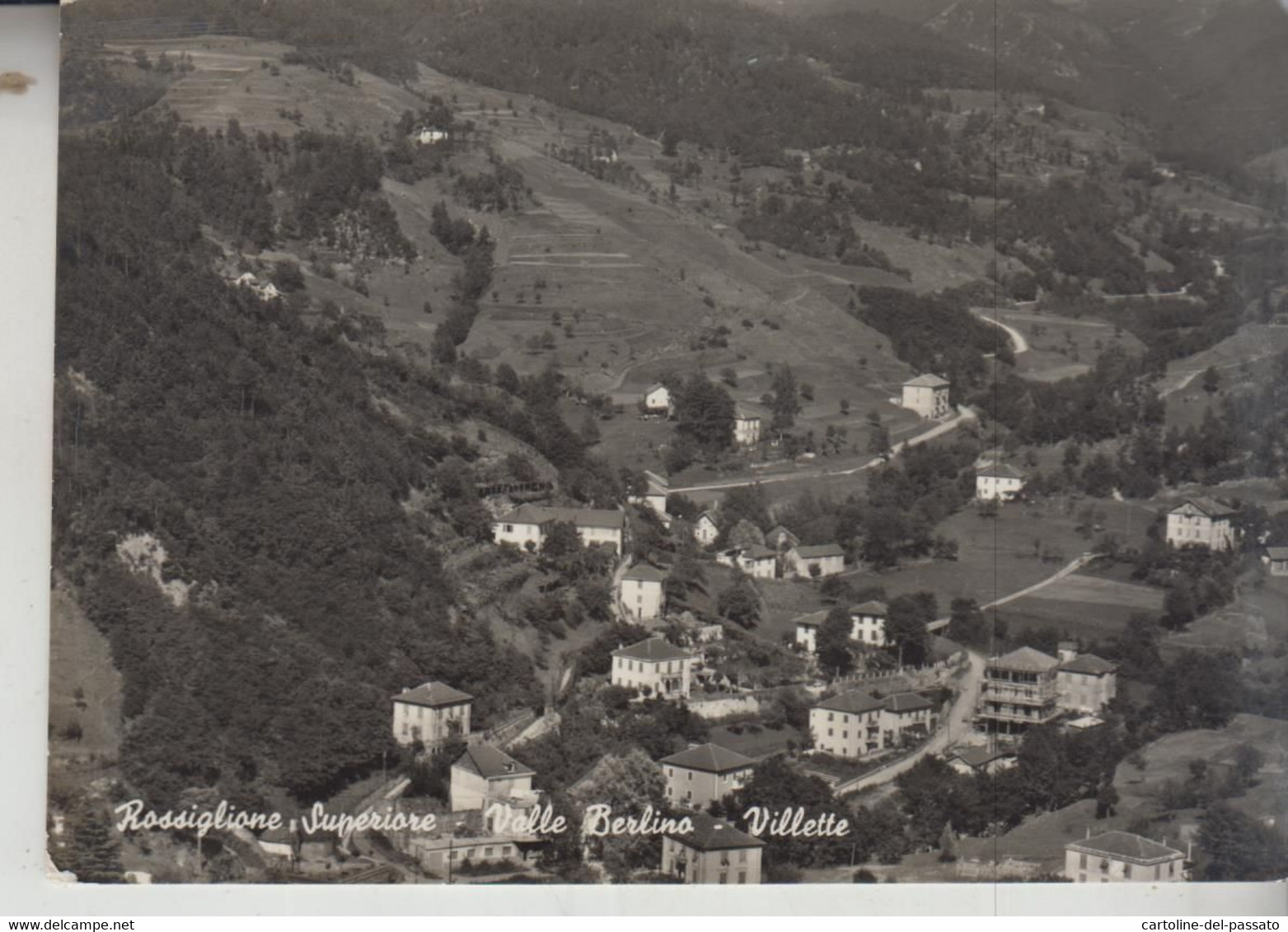 ROSSIGLIONE SUPERIORE GENOVA VALLE BERLINO VILLETTE  VG  1957 - Genova (Genoa)