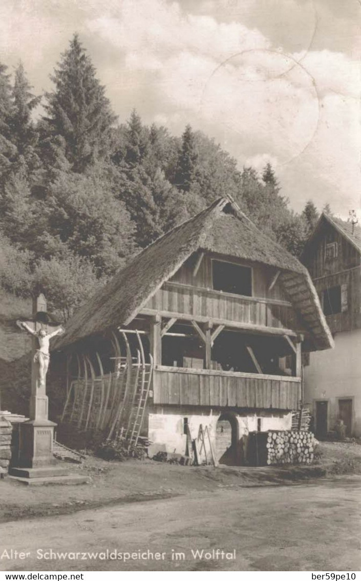 ALLEMAGNE ALTER SCHWARZWALDSPEICHER IM WOLFTAL - Wolfach