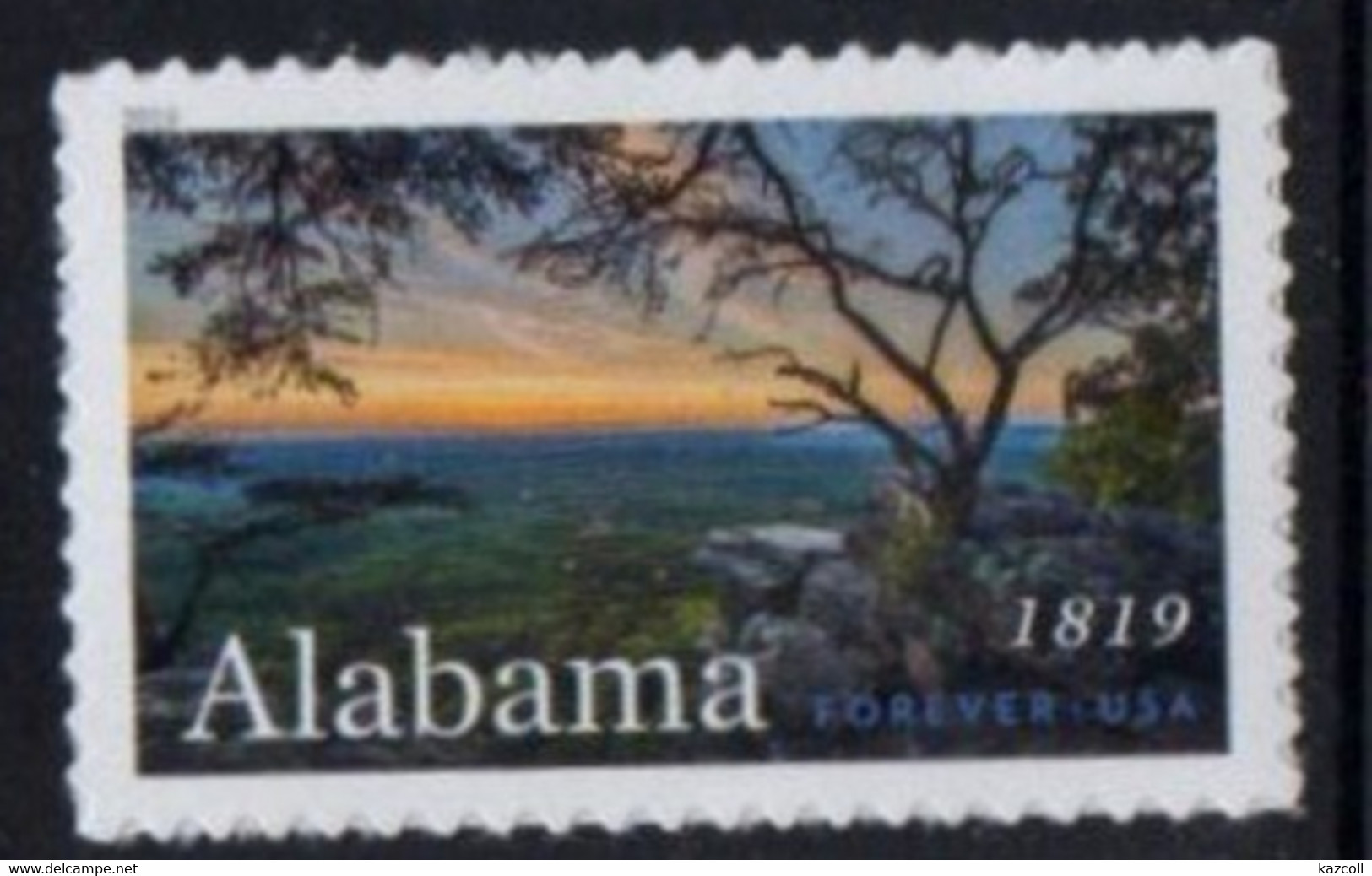 United States. USA 2019.   Alabama Statehood.  Self Adhesive. MNH - Nuevos