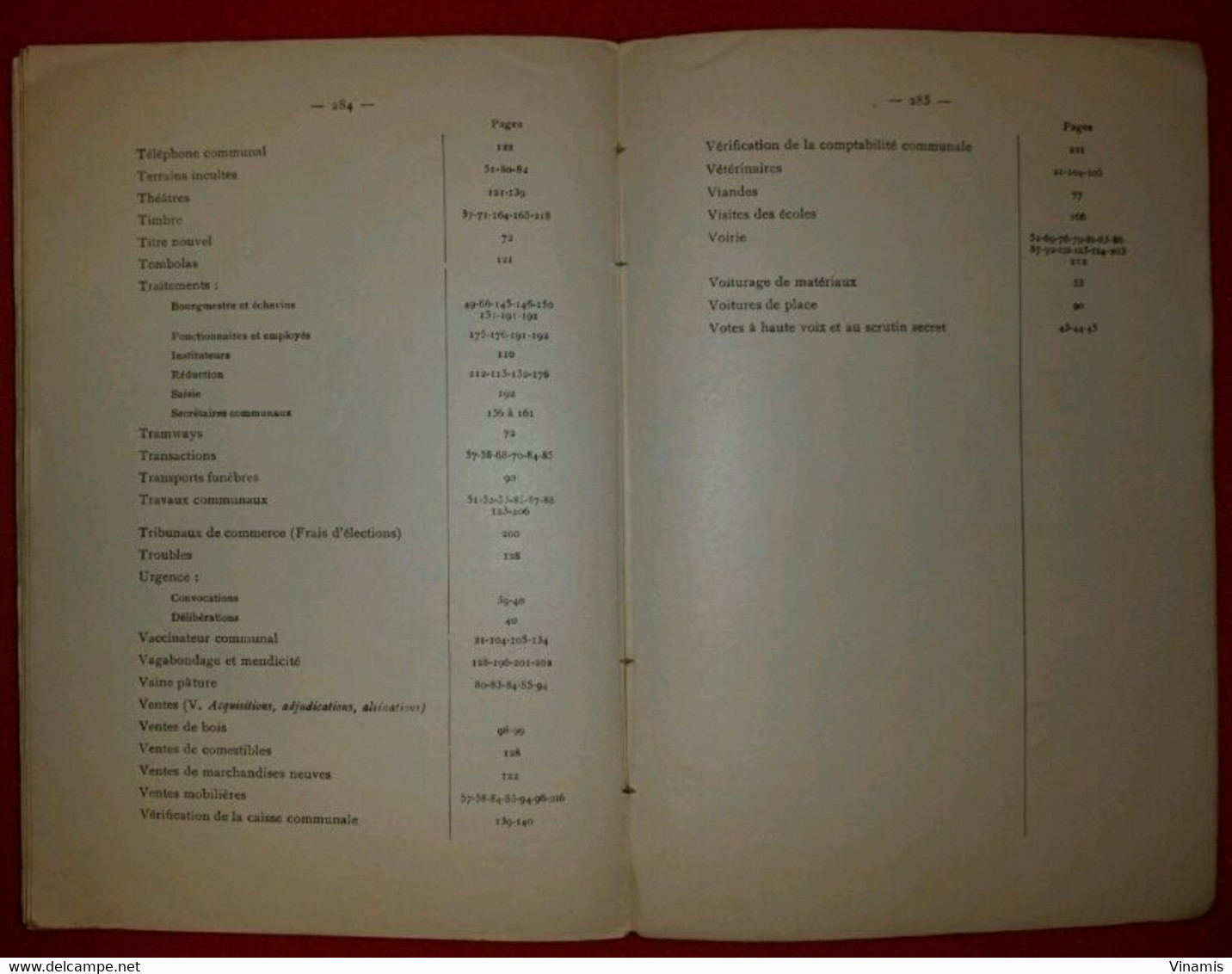 1912 - Nouveau commentaire concis de la LOI COMMUNALE par Alfred BALSACQ - Janvier 1912 - 288 pg