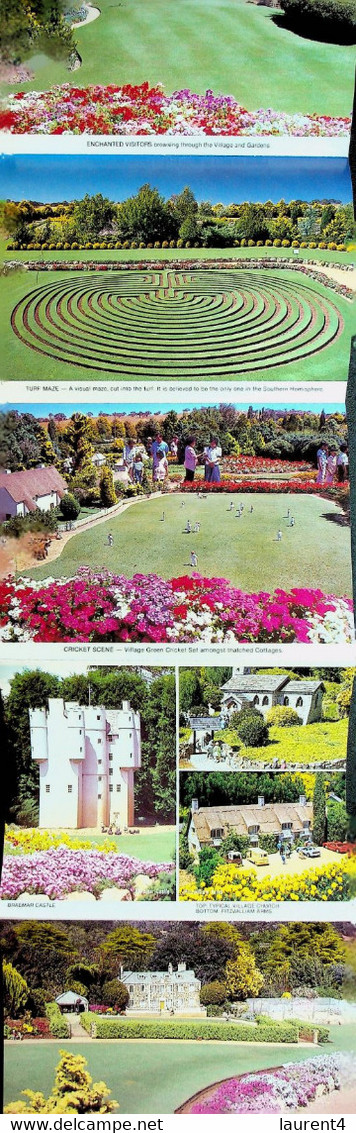 (Booklet 119) Australia - ACT - Cockington Green (display Miniature) With Envelope (cricket - Stadium - Train Etc) - Canberra (ACT)