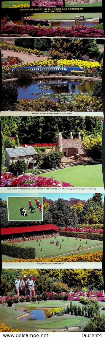 (Booklet 119) Australia - ACT - Cockington Green (display Miniature) With Envelope (cricket - Stadium - Train Etc) - Canberra (ACT)