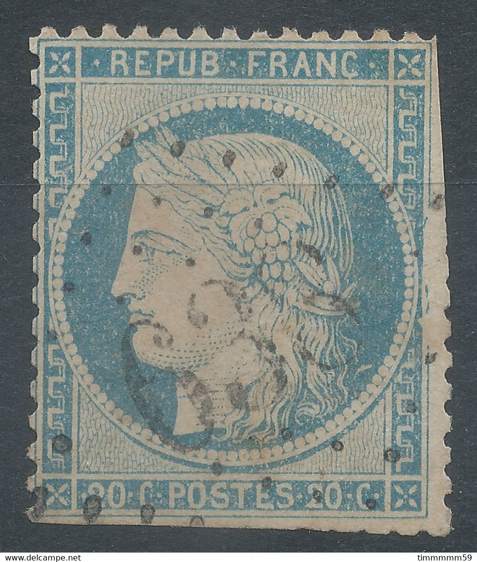 Lot N°60281   Variété/n°37, Oblit GC 638 Brion-près-Thouet, Deux-Sèvres (75), Ind 16, Filet EST, Tache Blanche Coté - 1870 Belagerung Von Paris