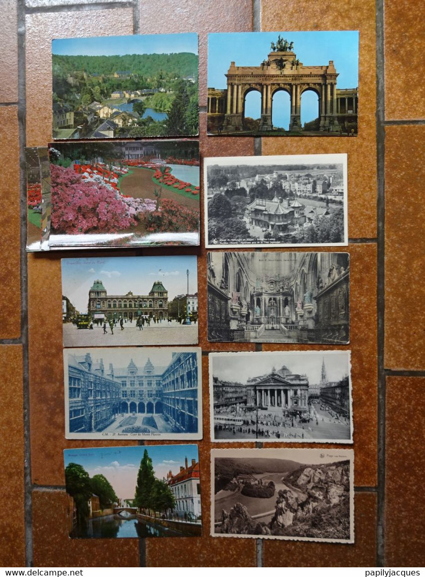 Cartes postales belgique lot de 180 cartes