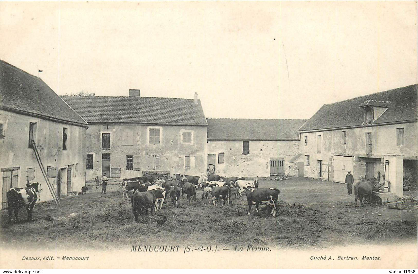 MENUCOURT-la Ferme - Menucourt