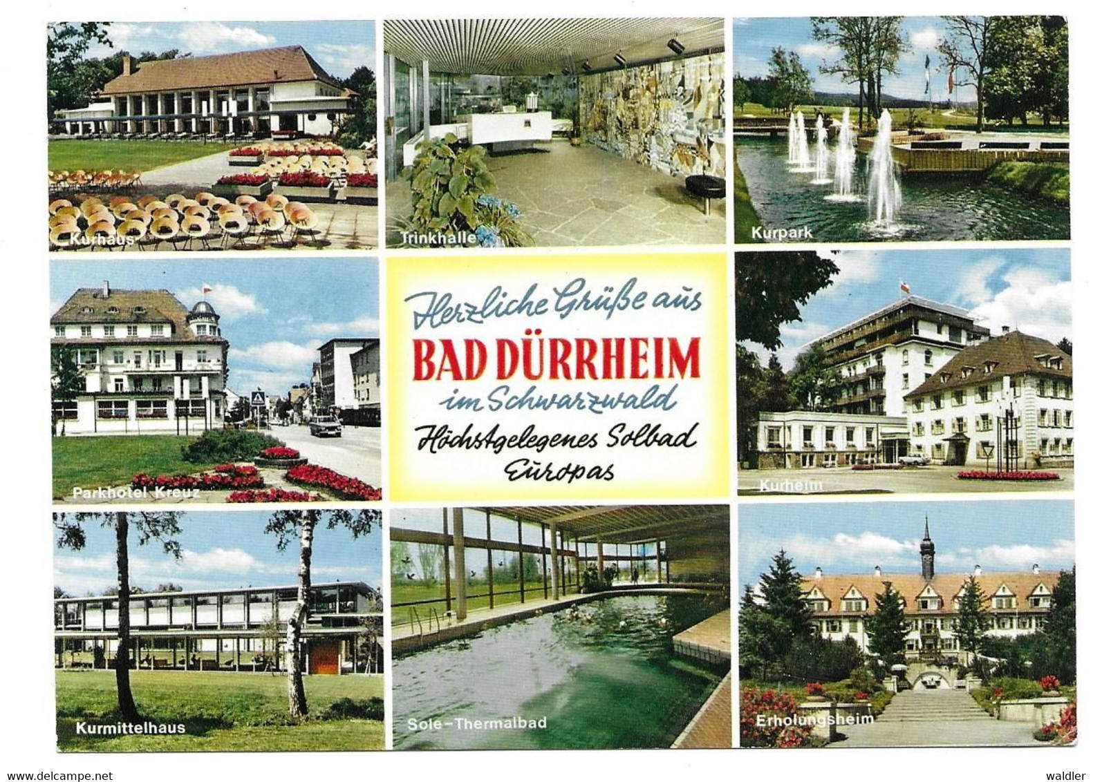 7737  BAD DÜRRHEIM  1971 - Bad Duerrheim