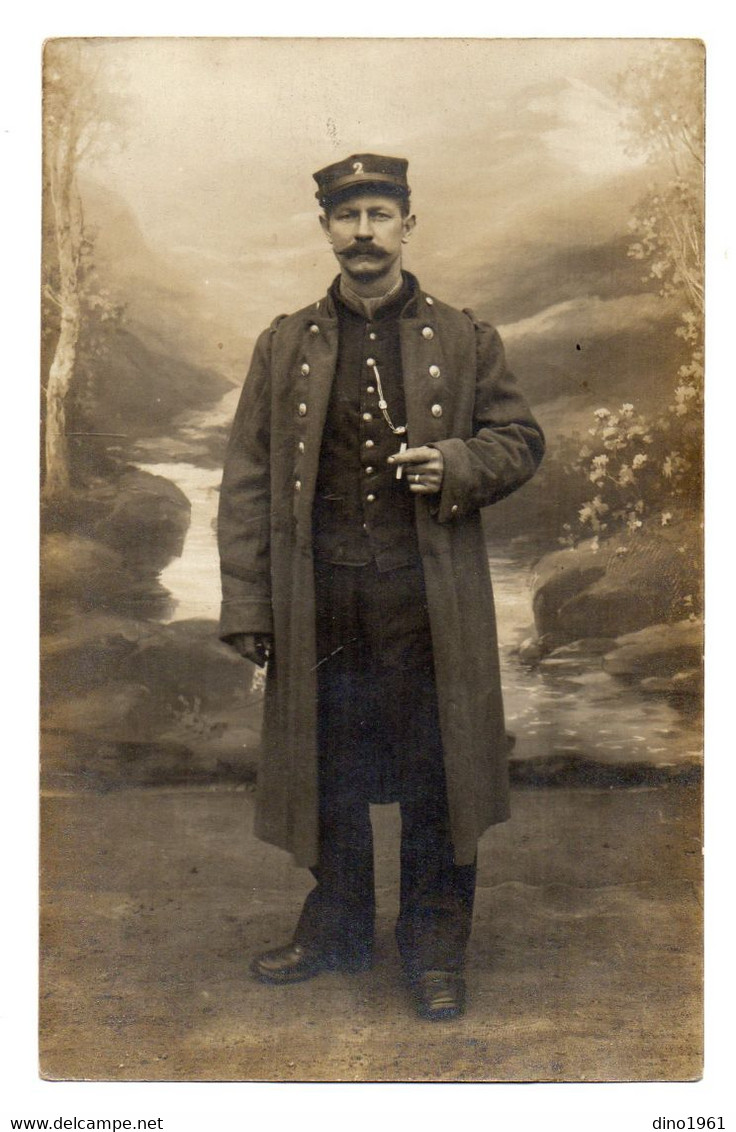 CPA 3115 - MILITARIA - Carte Photo Militaire - Prisonnier ? N° 2 Sur Le Képi - Photo Atelier KREGELOH à DORTMUND - Personen