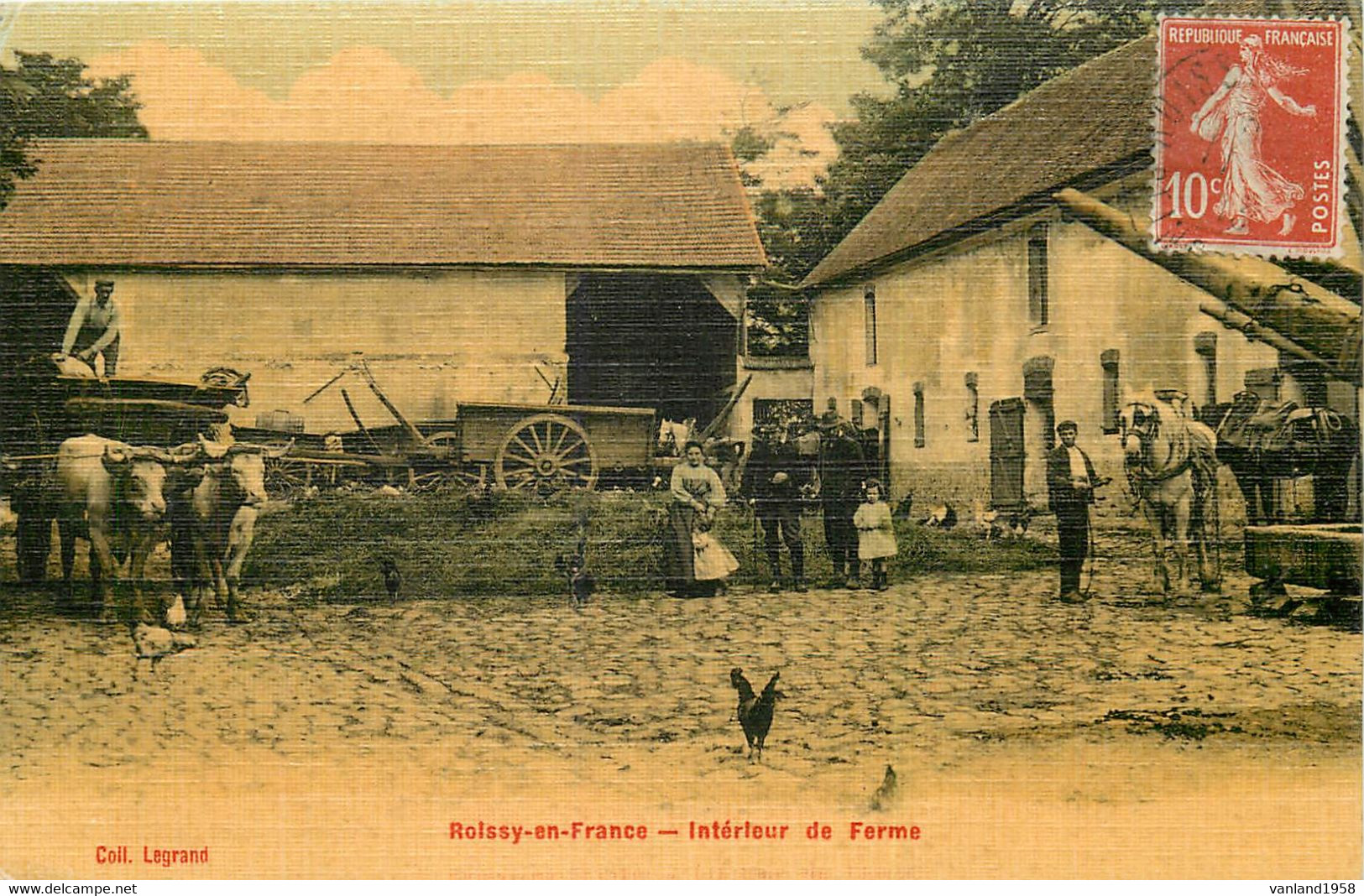 ROISSY En FRANCE- Intérieur De Ferme - Roissy En France