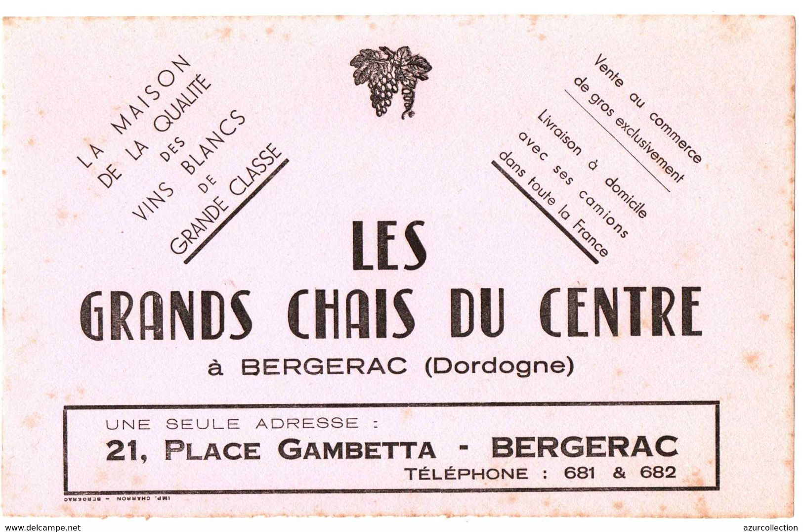 BERGERAC. LES GRANDS CHAIS DU CENTRE - Landwirtschaft