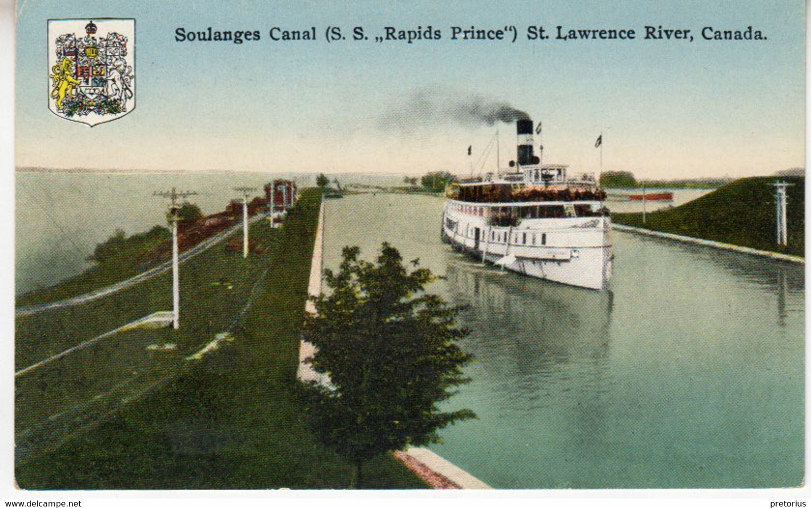 CANADA - QUEBEC - SOULANGES CANAL - S. S. RAPIDS PRINCE - SAINT LAWRENCE RIVER - Québec - Les Rivières