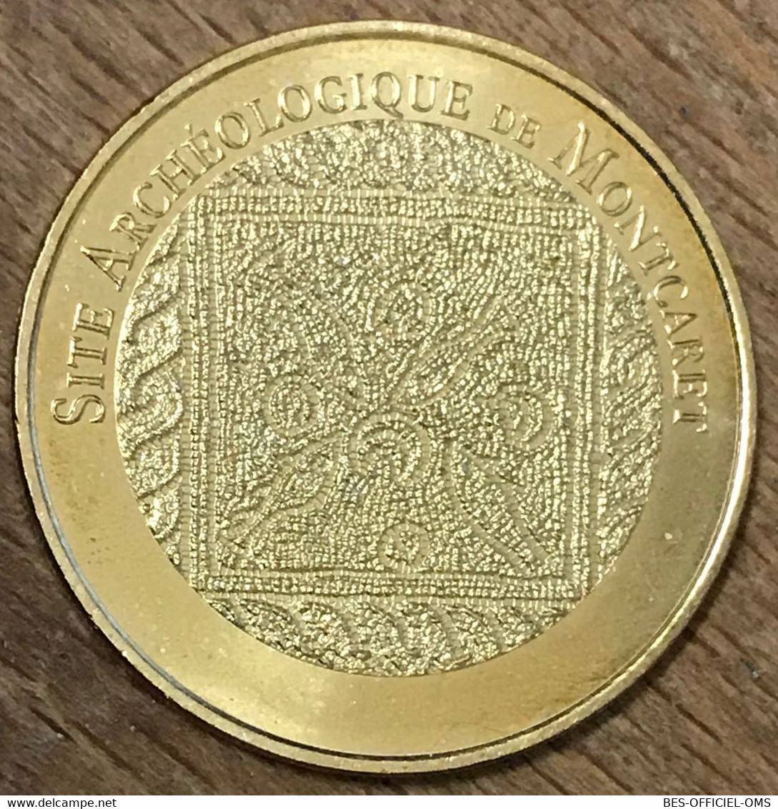 24 SITE ACCHÉOLOGIQUE DE MONTCARET MDP 2019 MÉDAILLE MONNAIE DE PARIS JETON TOURISTIQUE MEDALS COINS TOKENS - 2019