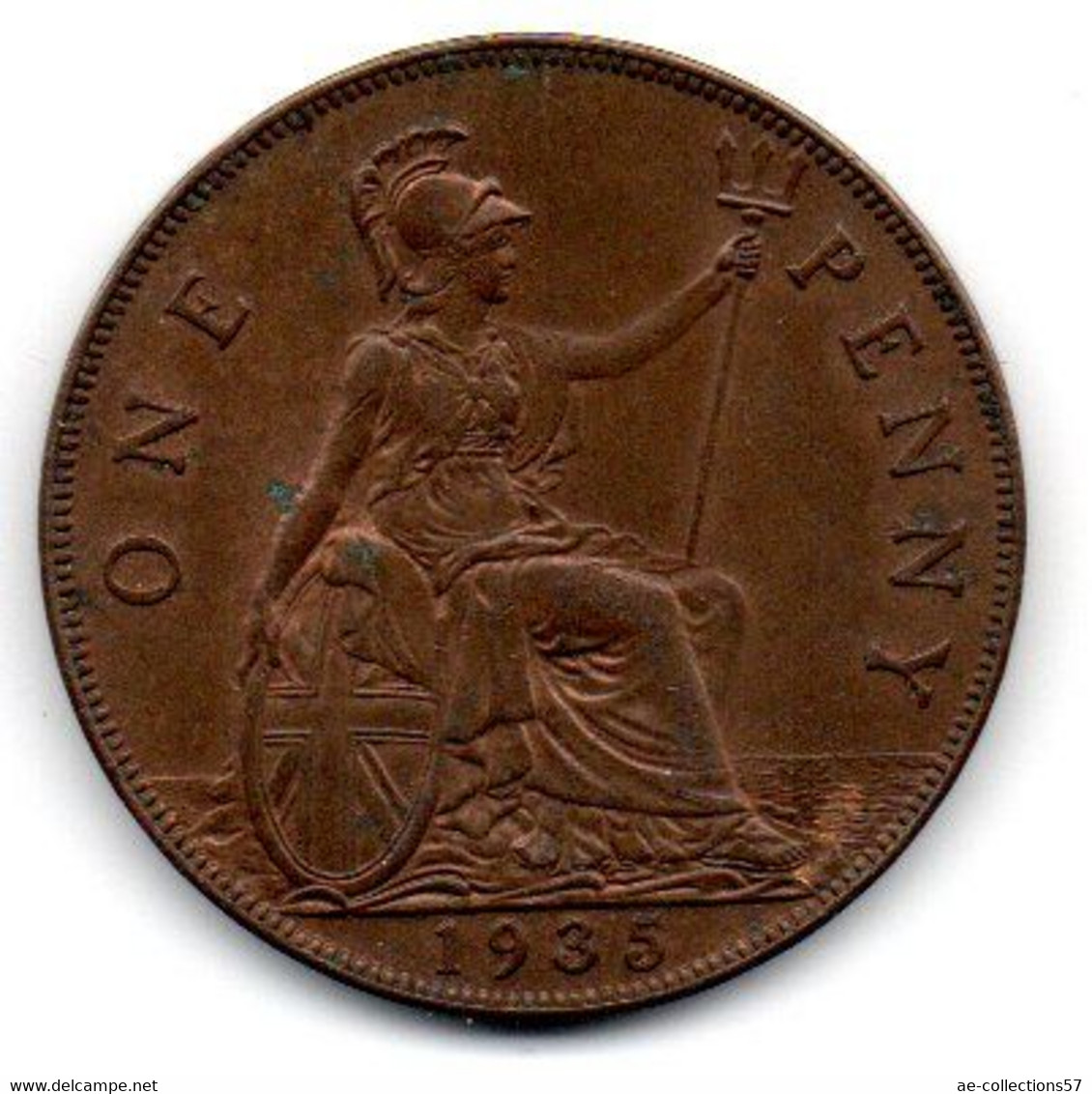 Grande Bretagne - Penny 1935 - SUP - D. 1 Penny