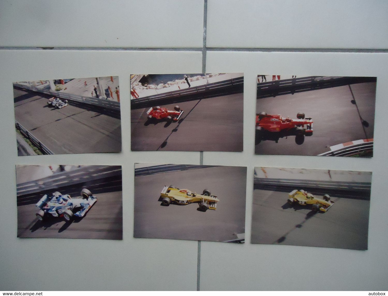 20 PHOTOS (amateur) GRAND PRIX FORMULE 1 MONACO 1997 : McLaren, Benetton, Ferrari, Stewart, Tyrrell, Jordan, ... - Cars