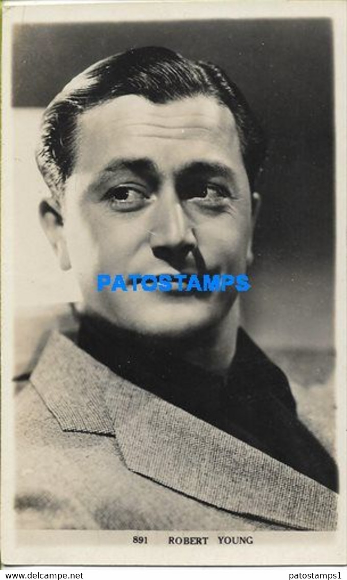 157575 ARTIST ROBERT YOUNG US ACTOR CINEMA MOVIE PHOTO NO POSTAL POSTCARD - Artisti