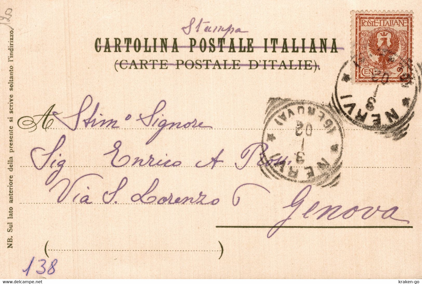 CPA M. WIELANDT - Rapallo, Genova - Vedutine - VG - W120 - Wielandt, Manuel