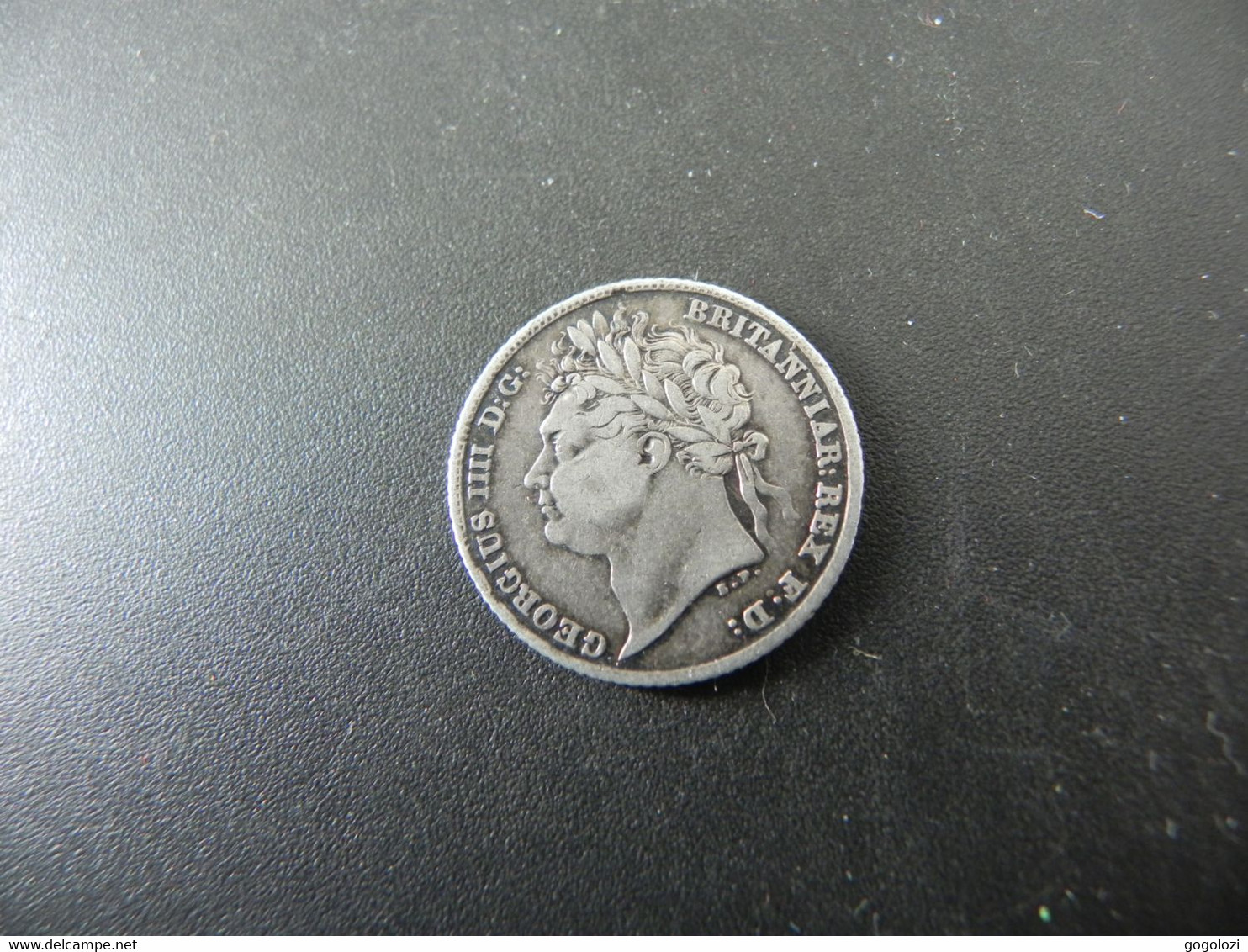 Great Britain 6 Pence 1824 Silver - Otros & Sin Clasificación