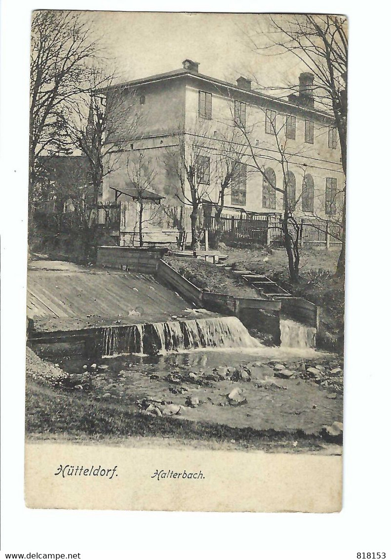 Hütteldorf    Halterbach 1910 - Other & Unclassified